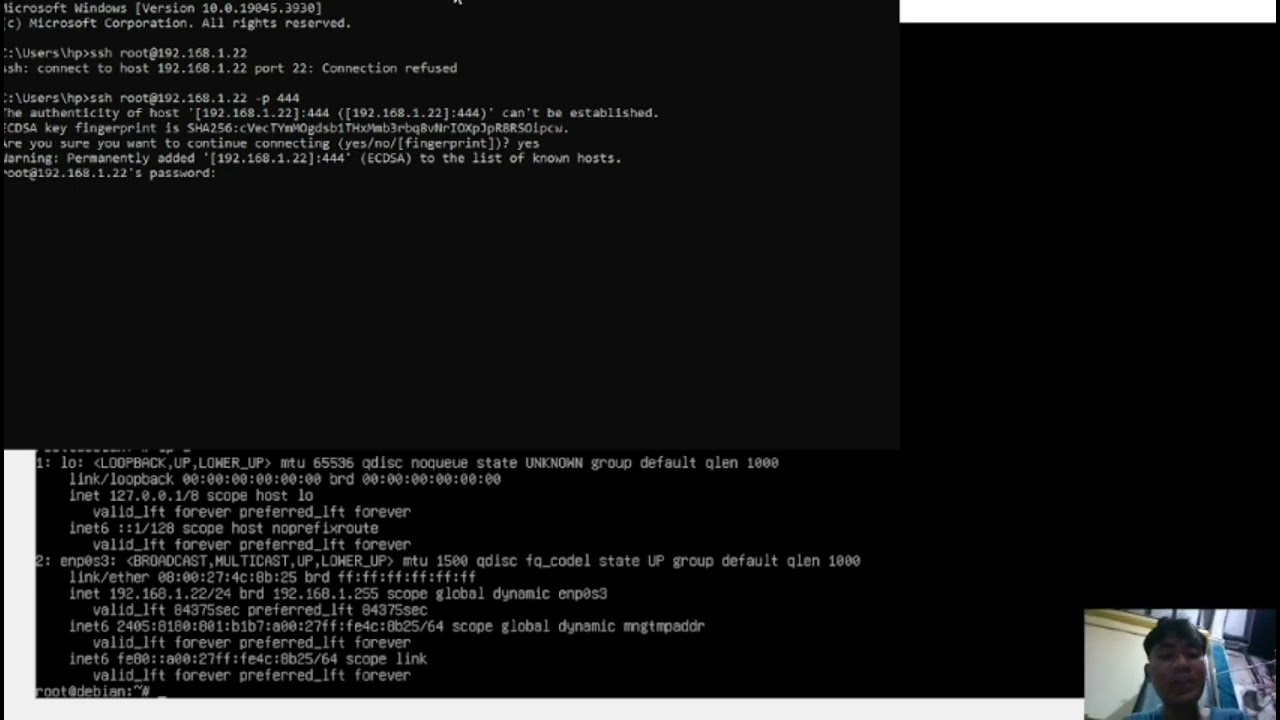 INSTALASI SSH DAN IMPLEMENTASI FAIL2BAN