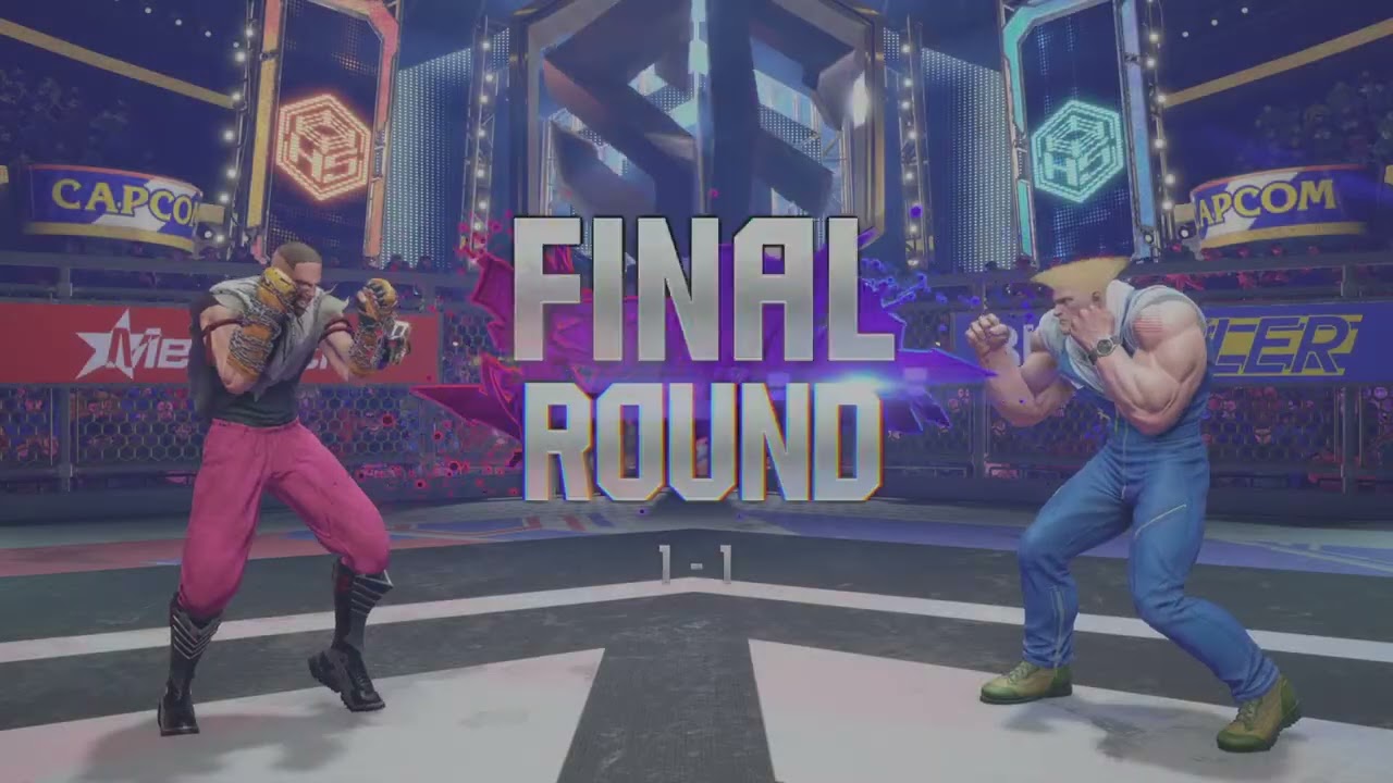 Marvel vs Capcom. Batroc vs Guile