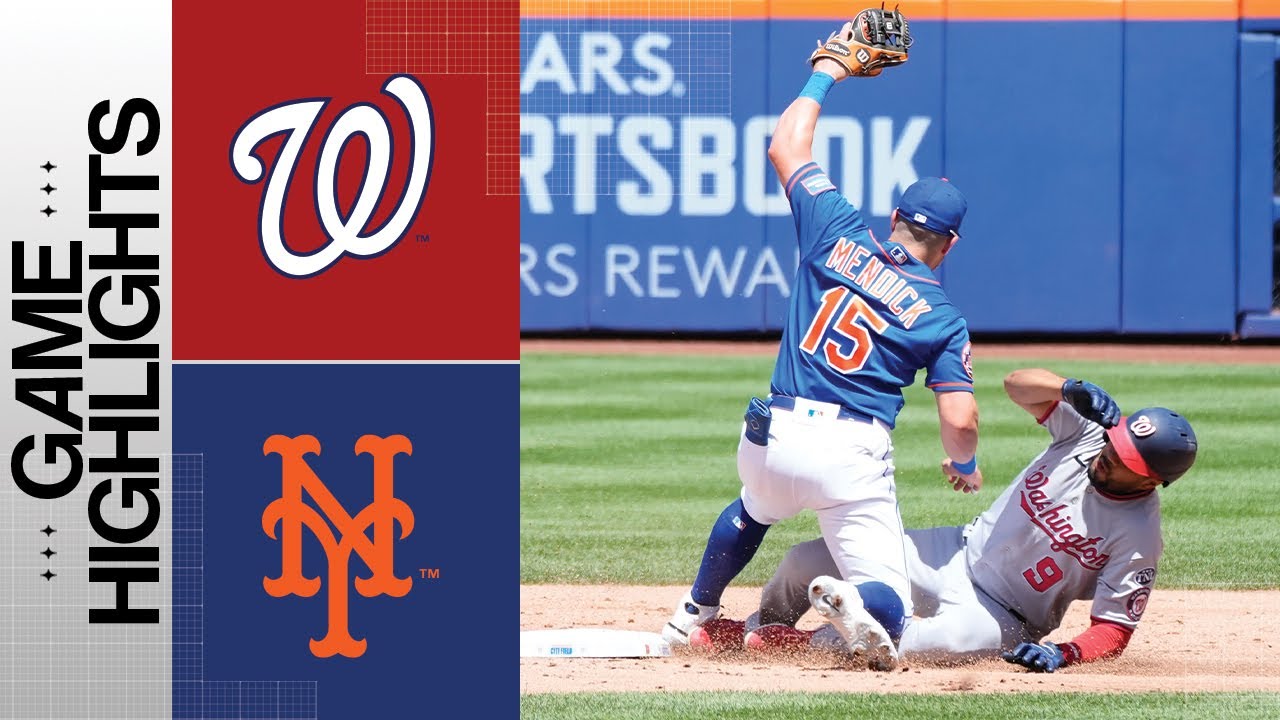 Nationals vs. Mets Game Highlights (7/30/23)