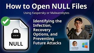How to Open NULL Files (Kaspersky or Malwarebytes) screenshot 5