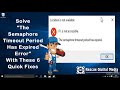 Solved semaphore timeout period has expired error  guide  rescue digital media