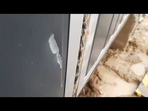 Складчасті промислові ворота Ecolid 5000x5000 /Швеція/ - Знижка 40%, відео 1