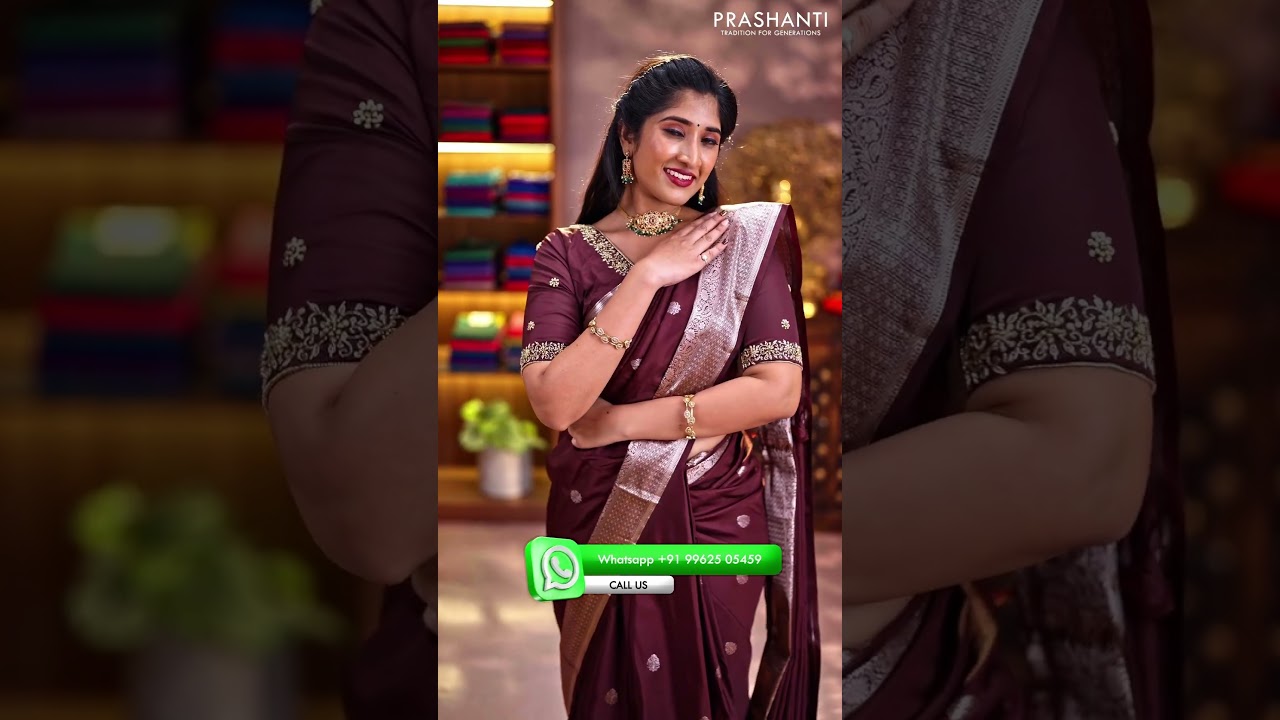 Шелковые сари из Бангалора по цене 2990 рупий | Прашанти | 10 февраля 2026 г.