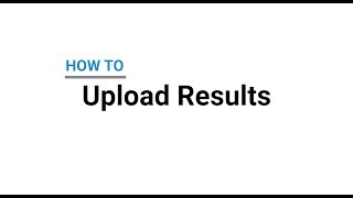 Uploading Test Results | Calliope.pro