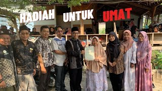 Ibu Solichati \u0026 Hadiah untuk Umat - WAKAF TANAH UNTUK SEKOLAH DAN ASRAMA SA YAKASE