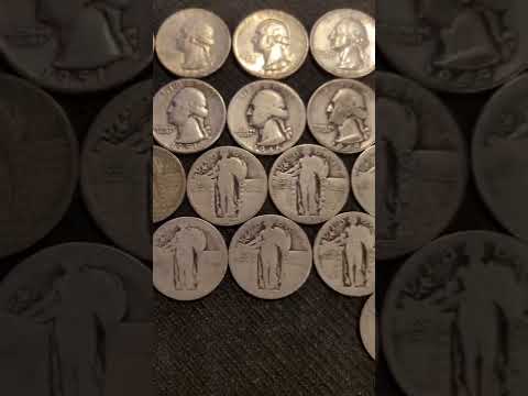 ? Epic Silver Quarter Collection Found In A Local Bank Bag ... With $700 More Still To Search! ?