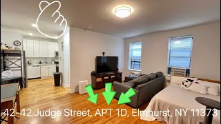 Exclusive: Newly Renovated Studio! 42-42 Judge Street, APT 1D, Elmhurst, NY 11373
