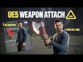 UE5 Weapon System Made EASY ⚡ Attach Weapons in Seconds!