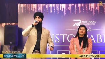 PRIYA JAIN (RECRUITMENT MANAGER) rewarded as "GAME CHANGER" in UNSTOPPABLE 2.0