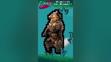 Photo-realistic bears iconic victory dance! #gamedev #indiedev #roguelike