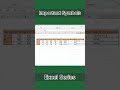 Important Symbols in Excel Part 2#excel#ytshorts#exceltips#viralshorts#viral#exceltricks#datascience