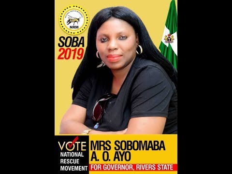 Mrs Sobomaba Receives NRM Gubernatorial Flag in Rivers State [Watch Video]