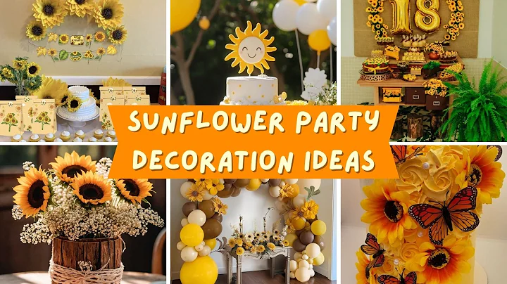 101+ Sunflower Party Decoration Ideas 2025 SUNNY VIBES! 🌻 Bridal Shower Party Themes ideas
