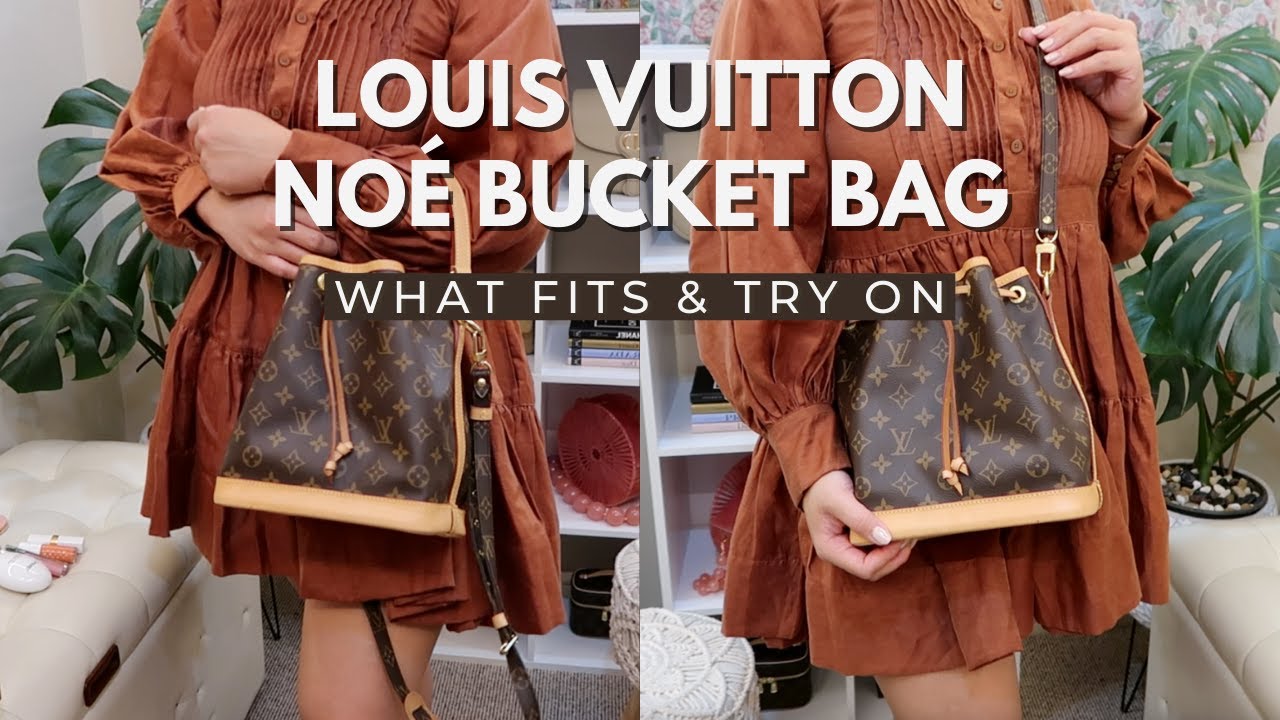 LOUIS VUITTON NOE BUCKET BAG: HOW TO MAINTAIN THE SHAPE & STAY