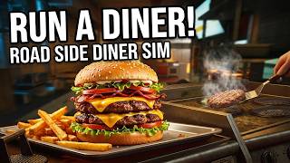 I Tried Running a Diner in Road Diner Simulator - Demo Gameplay