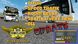 RIVIEW APK BUSSID GOLD V2 ROOM BESAR [SPEED TRAFIK ]