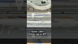 L1800 DTF printer white ink quality #dtf #onlyyou #whiteink #stubbornthread #viral