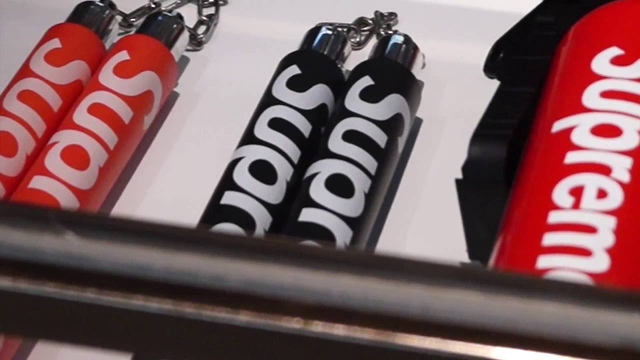 THE BIGGEST SUPREME COLLECTION + ON THE ARM + SUPREME STORE LAS VEGAS -  YouTube