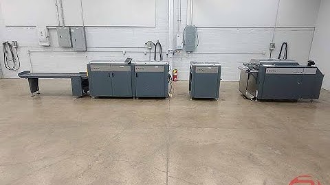 2021 Tecnau Roll to Cut System w/ U9 Unwinder, M20 Merger, C20, S20 Stack, Conveyor - 072023237001B