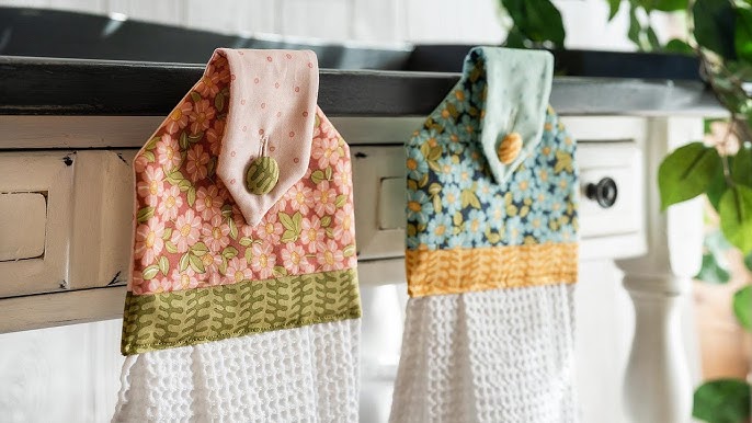 Cute Pattern Hanging Towel For Wiping Hands Thickened - Temu