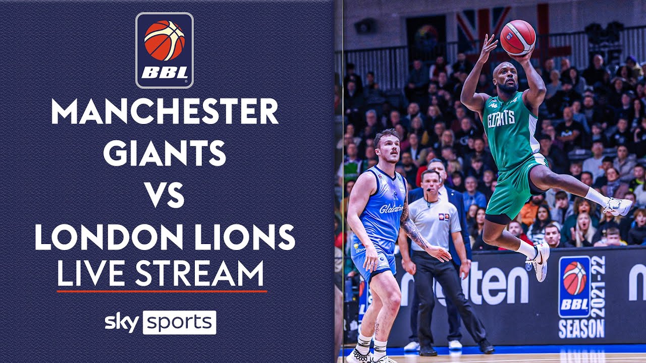 LIVE BBL! Manchester Giants v London Lions 🏀 British Basketball League 