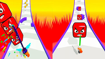 Sword Cut Run relaxing game / Tap Tap ASMR