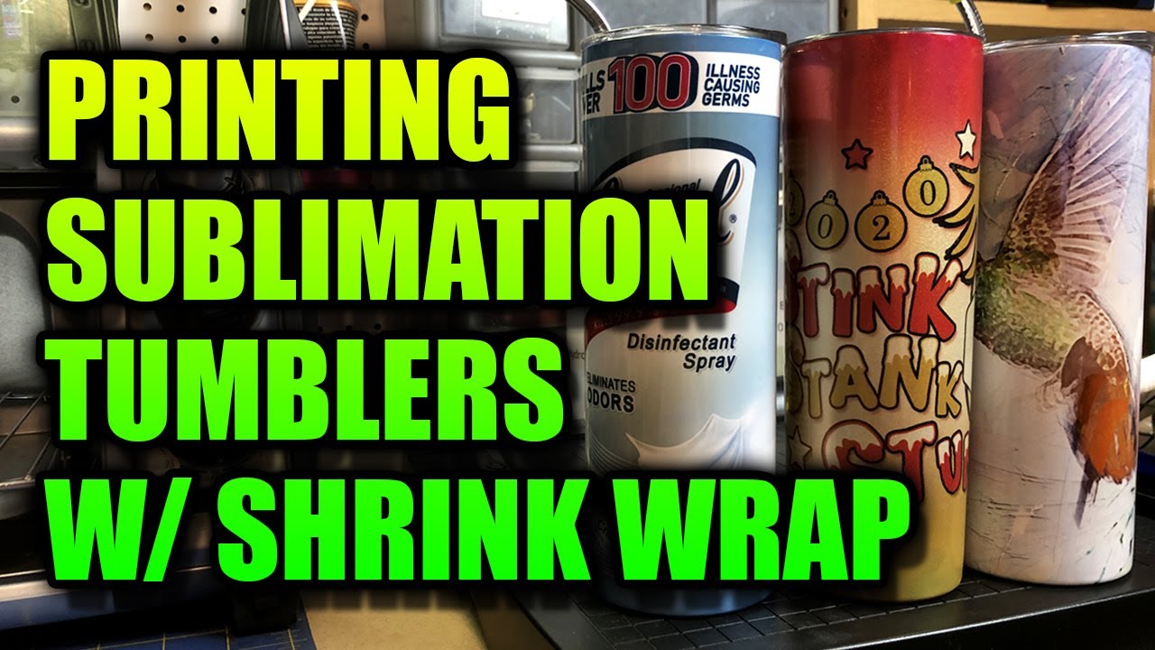 Sublimation Shrink Wrap Sleeves 12 x 6 Inch for 30 OZ Skinny
