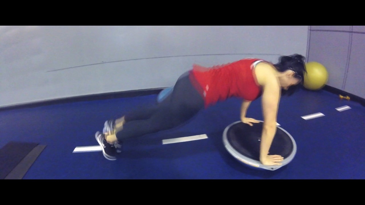 BOSU Ball HIIT workout YouTube