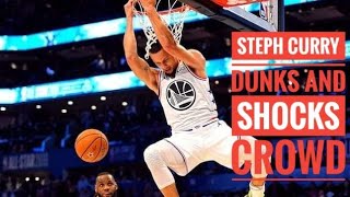 Stephen Curry Shocks Entire Crowd With His Craziest Dunk | 2019 NBA All-Star Game