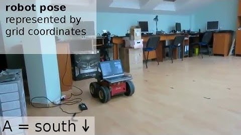 POMDP mobile manipulator demo