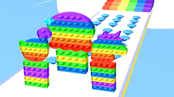 FIDGET RUSH 🍯💗🦄 NEW SCORE in Max Level Gameplay iOS,Android Best Mobile Game #21