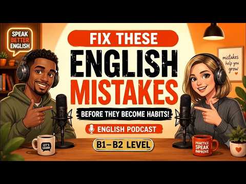 Fix These English Mistakes Before They Become Habits B1–B2 English Podcast