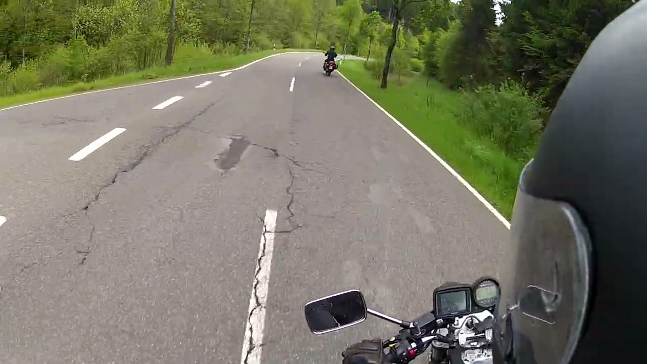 Motorrad im Bergischen Land