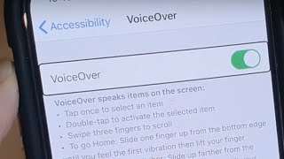iPhone 11 Pro: How to Enable / Disable VoiceOver