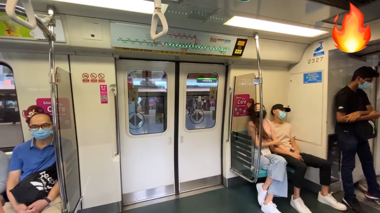 [SMRT] [Retired] [Strong Motor, From.. 2350?] Kawasaki Nippon Sharyo C751B [327/328] Clementi»Dover