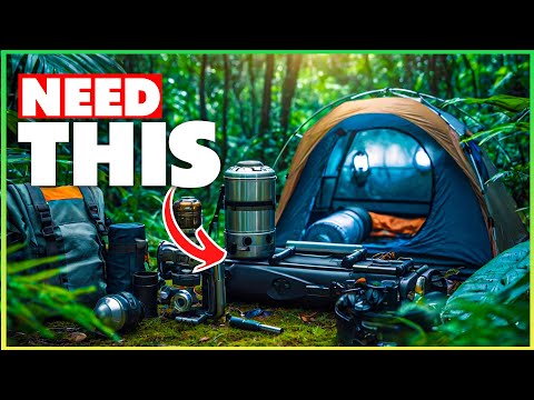High Tech Outdoor Camping Gear Gadgets