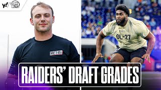 NFL Draft grades for the Las Vegas RAIDERS | Zero Blitz | Yahoo Sports