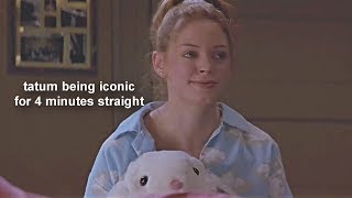 Tatum Riley Being Iconic For 4 Minutes Straight