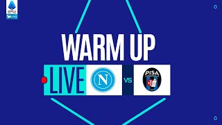 Gyvai | Apšilimas | NAPOLIS-PISA | Serie A Enilive 2025/26