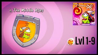 Cut the Rope : Time Travel | The Middle Ages LEVEL 1-9 | Puzzle Games | Gameplay | Android games screenshot 5