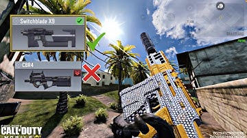 After CBR4 Nerf Switchblade X9 is the No.1 SMG in cod mobile #codm @saafly