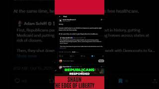 Adam Schiff Accused: Healthcare Claims & Shutdown Fallout #shorts