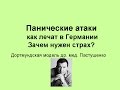 Панические атаки. Как лечат в Германии. Зачем нужен страх? (8)