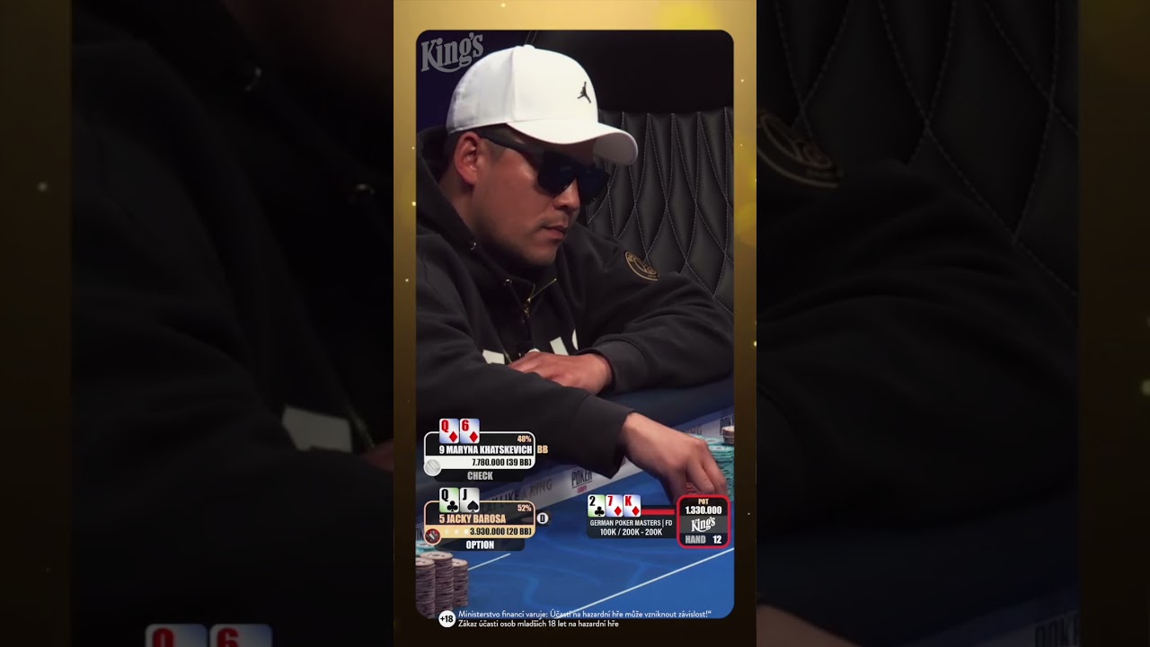 🃏 Jackie goes all-in on the turn… with zero equity