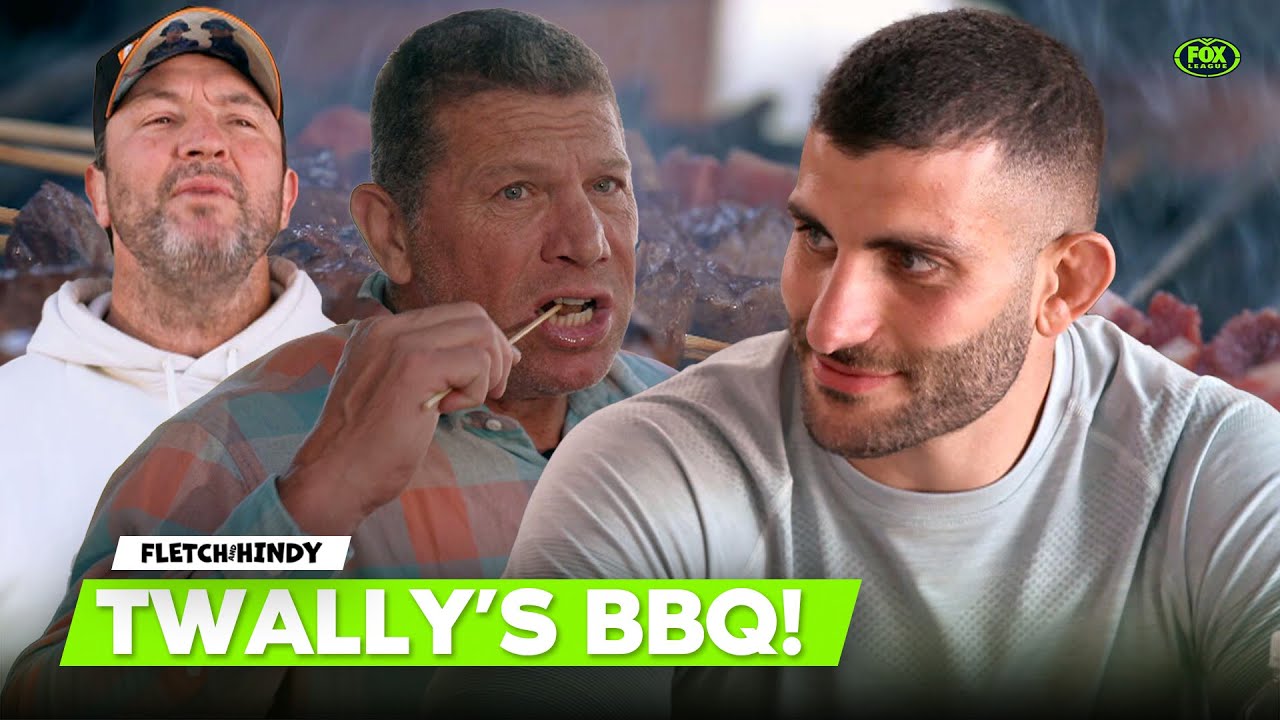 Twal ROASTS Fletch & Hindy at home Lebanese BBQ 🔥 “Don’t be afraid of the veggies” | Fletch & Hindy
