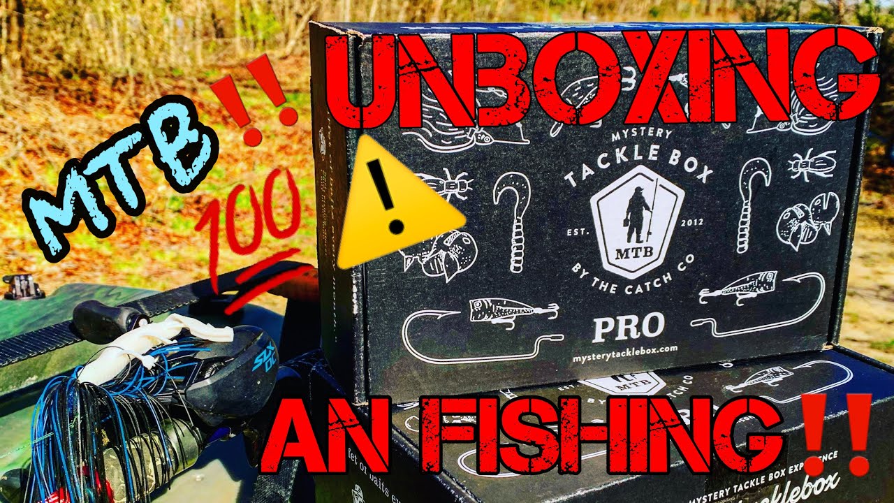 MTB unboxing!!(Awesome day using the baits from the boxes!!!!)