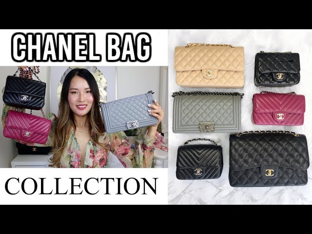 CHANEL BAG COLLECTION 2018, Classic flap, mini flap, boy bag, coco handle