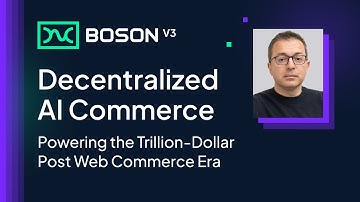 Boson V3 - Decentralized Agentic AI Commerce