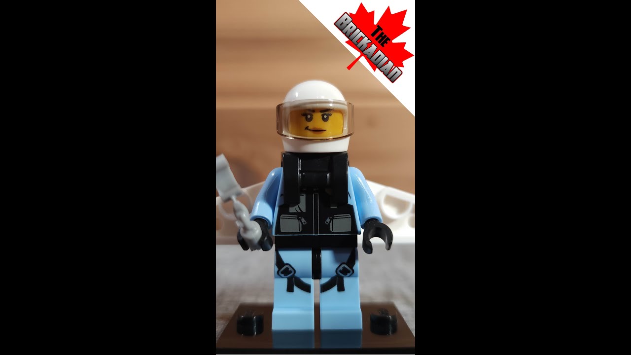 Lego Minifigure - Lego City - Female Jet Pilot
