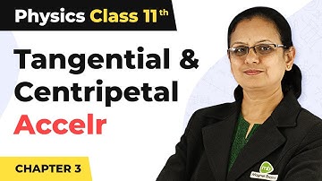 Tangential Acceleration and Centripetal Acceleration - Motion in a Plane | Class 11 Physics